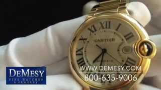 Cartier Ballon Bleu Men's Large 42mm 18k Yellow Gold W69005Z2 Review