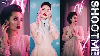 Идеи для фотосессии в студии и в городе || Мыльные пузыри, церковь, кафешки