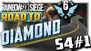 Season 4 Road To Diamond #1 - Rainbow Six Siege (Full Rounds)