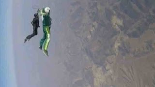 Skydiver Luke Aikins sets record for highest jump without parachute
