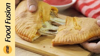 Calzone with mince Recipe By Food Fusion