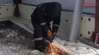 Строительство ангара в г. Подольске. Этап №6: Доборные элементы кровли и сэндвич-панелей.