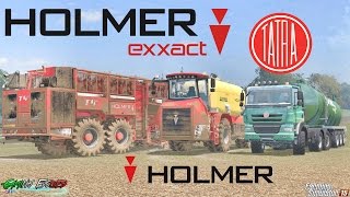 Farming Simulator 2015 Holmer Terra-Dos T4-40 + Terra Variant 600 eco| Tatra Phoenix + Fliegl+ Kotte