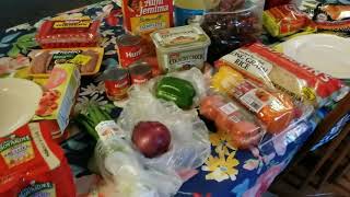"Making groceries " 2 day trip to the grocery store / Walmart haul Claiborne hills haul