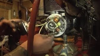 Регулировка кулачкового зажигания на буране мд640