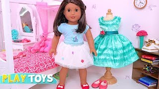 American Girl Doll Dress up and Play Toys! ?