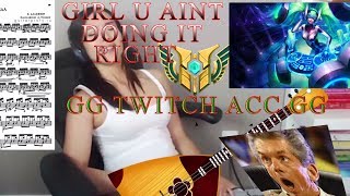 League of Legends LCS BEST PLAYS #3/TWITCH MOMENTS/ GIRL HORNY ON STREAM!