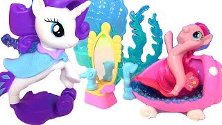 My Little Pony Май Литл Пони Игрушки Rarity Undersea Spa Видео для Детей MLP Пони #Русалки #Одевалки