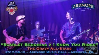 2017-06-10 - "Scarlet Begonias - I Know You Rider" - The Gravy All-Stars - Ardmore Music Hall