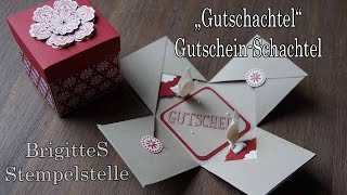 Gutschein Schachtel