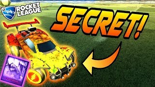 Rocket League Gameplay: CHAMELEON SECRET SPECIAL EFFECT! (Victory Crate Black Market/1v1 Goals)
