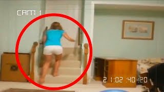 10 WEIRD THINGS CAUGHT ON SECURITY CAMERAS & CCTV