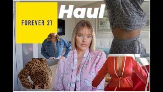 Forever 21 TRY-ON Clothing Haul | Brittany Elizabeth