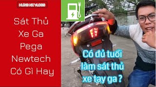 Pega Newtech 2019 Xe Máy Điện Với Biệt Danh Sát Thủ Xe Ga Có Gì Hay | Hưng NK Vlogs