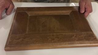 Ответ по поводу крепления ручек на шпонированную филенку.