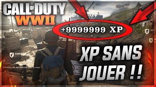 COMMENT "XP SANS JOUER" SUR CALL OF DUTY WORLD WAR 2 !! (SECRETS QUARTIER GENERAL COD WW2)