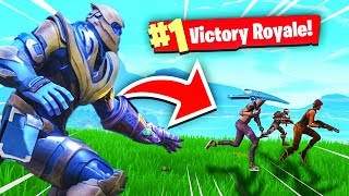 FUNNIEST THANOS MOMENTS!!! (Fortnite Battle Royale - Cizzorz Highlights #29)
