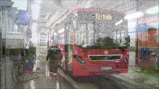"Bus in the shower" ( SL-Buss, Stockholm )