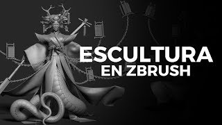 Escultura Digital #Zbrush, #Marvelous Designer, #Photoshop