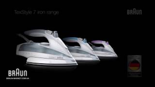Утюг Braun TexStyle 7 - видео обзор