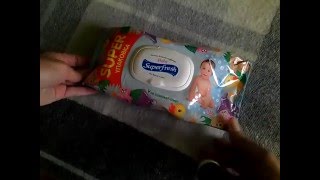 Вологі серветки Baby superfresh