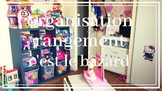 MON ORGANISATION chambre d'enfant : gros rangement c'est le chantier