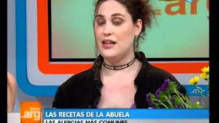 Vivo en Argentina - Las recetas de la abuela: Alergias - 30-01-12 (3 de 3)