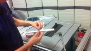 Modificaciones sierra de mesa MLT100 Makita