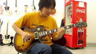 ทดลองเสียงกีตาร์ GIBSON CUSTOM SLASH LES PAUL SIGNATURE GUITAR PIEZO SOUND