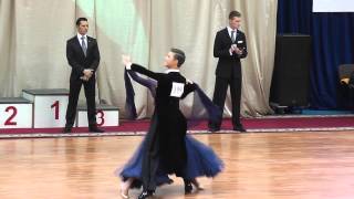 Броварский Ярослав - Умрихина Елизавета STYLE CUP 2014 WDSF Медленный вальс Final