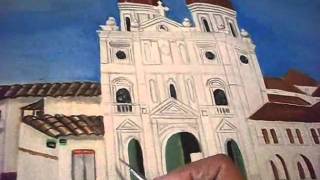 Pintando Catedral Parque de Rionegro