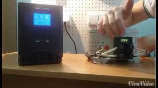 Бесперебойник для котла, ИБП Logic Power  LPM PSW-500, видеобзор, отзывы, характеристики