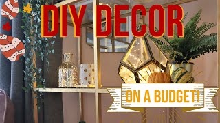 DIY Decor For The Home! Cosy Home Decor Ideas On A Budget OR FREE!!
