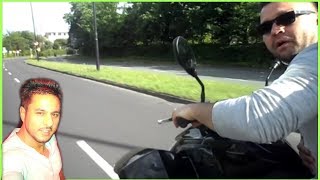I nearly FELL of my friends quad bike by Saj Vlogs