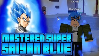 MASTERED SUPER SAIYAN BLUE SHOWCASE IN DRAGON BALL Z FINAL STAND!! | Roblox