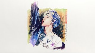 [speed drawing] bts JIMIN fanart - 032 (bts 지민 팬아트) [NOCEKKO]