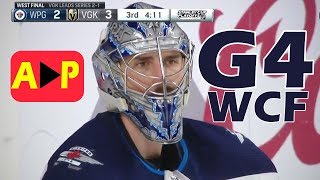 Winnipeg Jets vs Vegas Golden Knights – May. 18, 2018 | Game 4 | Stanley Cup 2018 | (HD)
