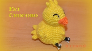 ?Fat chocobo o chocobo gordo amigurumi (cuerpo)? || Crochet o ganchillo.