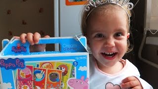 Обзор настольной игры Свинка Пеппа Review board game Peppa Pig