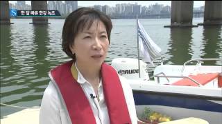 한 달 빠른 한강 녹조…이례적 상류 역류   / YTN 사이언스