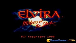 Elvira: Mistress Of The Dark  gameplay (PC Game, 1990)