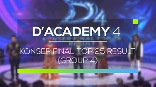 Highlight D'Academy 4 - Konser Final Top 25 Result (Group 4)