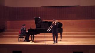 John Williams, tuba Concerto, Santiago Díaz Aguirre bass trombone and Kike Escartin piano