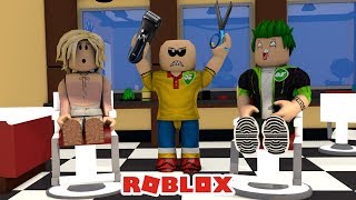 ?ÇILGIN BERBERİ AMCAM AYARLAMIŞ ?/ Escape The Barber / Roblox Türkçe