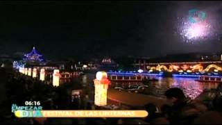 Festival de linternas en China. CadenaTres Noticas