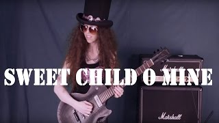 GUNS N ROSES - SWEET CHILD O' MINE - GUITAR COVER by VIOLET HEART