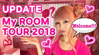 BARBIE ROOM TOUR UPDATE 2018♡ BARBIE HOUSE TOUR/ AZUSA BARBIE