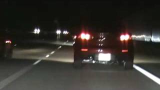 BMW 135i 335i Twin Turbo JB3 VS Mitsubishi Evo X (Shooting Flames)