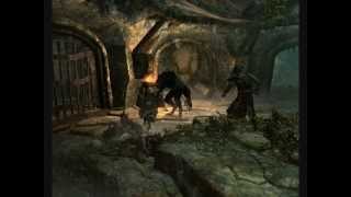 Skyrim - 'Proving Honor quest' Farkas changes into werewolf - shown from different angle