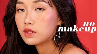 GLOWY NO MAKEUP MAKEUP | DEWY FOUNDATION SUNKISSED TUTORIAL